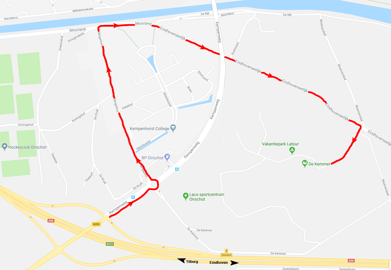 Routebeschrijving